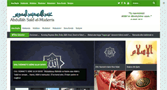 Desktop Screenshot of abdullahsaid.com